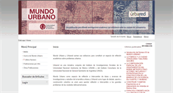 Desktop Screenshot of mundourbano.unq.edu.ar