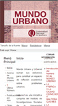 Mobile Screenshot of mundourbano.unq.edu.ar