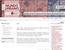Tablet Screenshot of mundourbano.unq.edu.ar