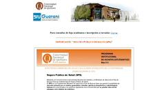 Desktop Screenshot of guarani.unq.edu.ar