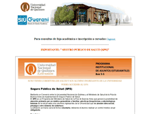 Tablet Screenshot of guarani.unq.edu.ar