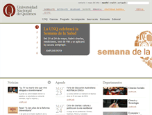 Tablet Screenshot of congresoheterodoxo.unq.edu.ar